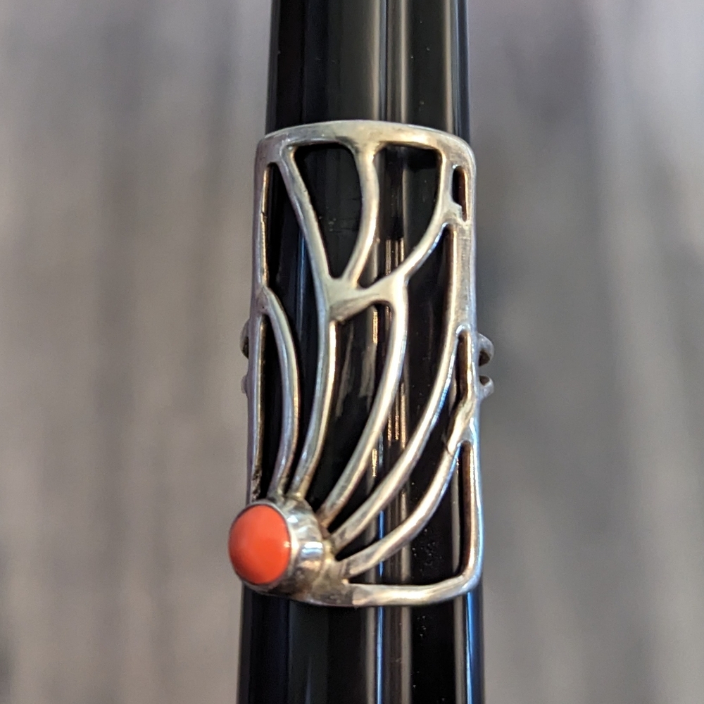 Monarch Butterfly Wing Ring
